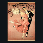 Art Deco ~ Tango Dancers 1920 Poster<br><div class="desc">Dit afbeelding show een exotisch koppel "Les Martinez" dat optreedt bij de Flora Revue,  rond 1920 dansend The Tango. Dit Art Deco,  Jazz Age poster werd gecreëerd door illustrator en kunstenaar Charles Verschuuren (1891-1955). Een mooi stukje memorabilia voor de minnaar van de  kunst!</div>