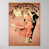Art Deco ~ Tango Dancers 1920 Poster (Voorkant)