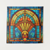 Art Deco Tapijt Wandkleed (Voorkant)