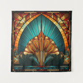 Art Deco Tapijt Wandkleed (Voorkant)