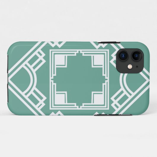 Art Deco Tegel Case-Mate iPhone Case (Achterkant (horizontaal))