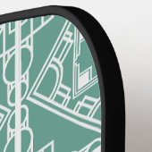 Art Deco Tegel Pickleball Paddle (Links Detail)