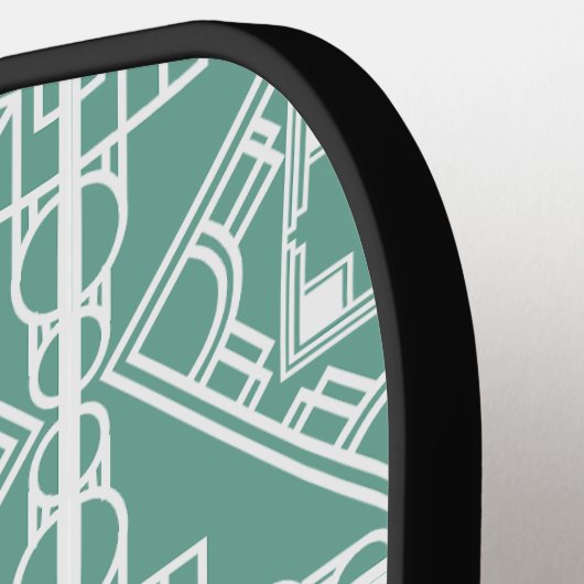 Art Deco Tegel Pickleball Paddle (Links Detail)