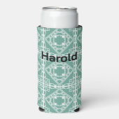 Art Deco Tegel Seltzer Blikjeskoeler (Seltzer Voorkant)