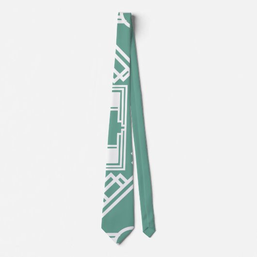 Art Deco Tegel Stropdas (Voorkant)