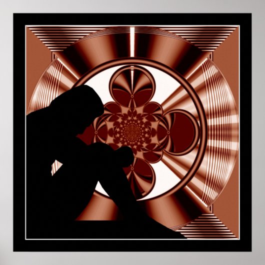 ART DECO TEXTURE #05 POSTER (Voorkant)