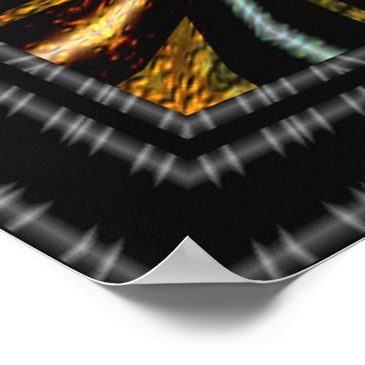 ART DECO TEXTURE #07 POSTER (Hoek)