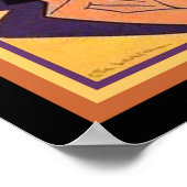 Art Deco "The Dance" Hoesje (jaren 1920) 16 x 20 Poster (Hoek)