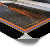 Art Deco Theater Hoesje door W.T. Benda ca. 1922 Poster (Hoek)