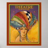 Art Deco Theater Magazine Poster 16 x 20 (Voorkant)