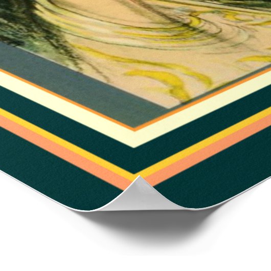 Art Deco Theater Magazine Poster 16 x 20 (Hoek)