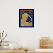 Art Deco Theater Magazine Poster 16 x 20 (Keuken)