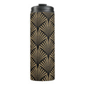 Art Deco Thermal Tumbler Thermosbeker (Voorkant)