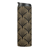 Art Deco Thermal Tumbler Thermosbeker (Geroteerd rechts)