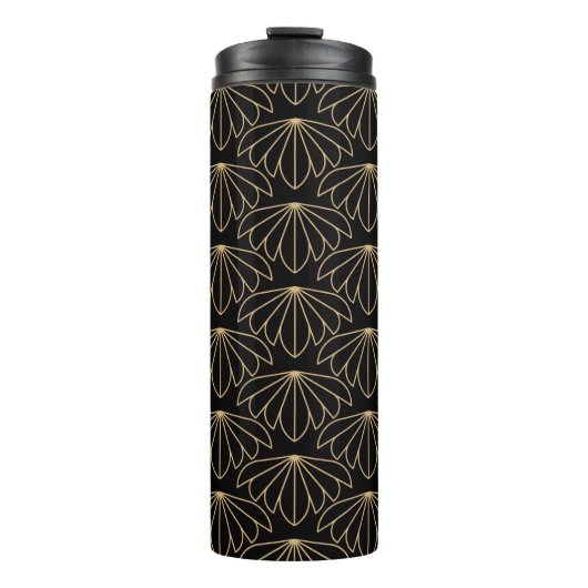 Art Deco Thermal Tumbler Thermosbeker (Voorkant)