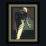 Art Deco Tiger Afdrukken 16 x 20 Poster<br><div class="desc">Unieke en stijlvolle Art Deco "Tiger"-afdrukken 16 x 20</div>