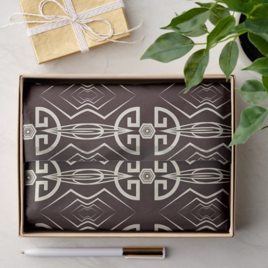 art deco tissuepapier (Geschenk)