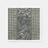 Art Deco Tortelduifjes Papier servet (Voorkant)
