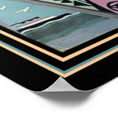 Art Deco Travel/Entertainment Print 16x20 (Hoek)