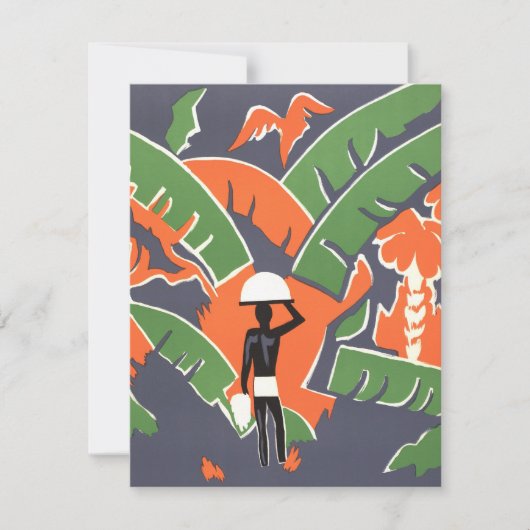  Art Deco Travel, inheems in het Afrikaanse Oerwou (Voorkant)