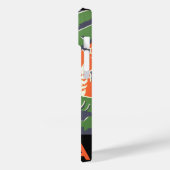 Art Deco Travel, inheems in het Afrikaanse Oerwou Case-Mate iPhone Case (Achterkant / Links)