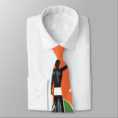  Art Deco Travel, inheems in het Afrikaanse Oerwou Stropdas (Gebonden)