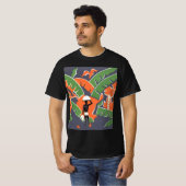  Art Deco Travel, inheems in het Afrikaanse Oerwou T-shirt (Voorkant volledig)