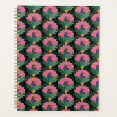 Art Deco Tropical Toucans & Ananas Planner (Voorkant)