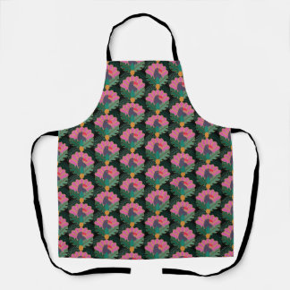Art Deco Tropical Toucans & Ananas Schort
