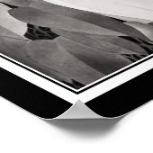 Art Deco tropisch meisje Poster (Hoek)