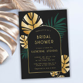 Art Deco Tropisch Oerwoud Boho Lijst Vrijgezellenf Kaart