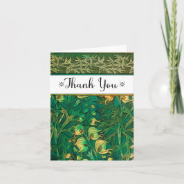 Art Deco Tuin Dank u notities