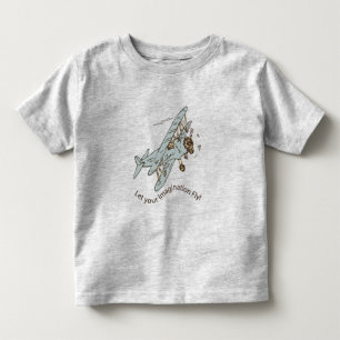 Art Deco tweedekkers - laat je fantasie vliegen. Kinder Shirts