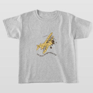 Art Deco tweedekkers - laat je fantasie vliegen. T-shirt
