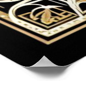 Art Deco Twenties Flapper No 2 Poster (Hoek)