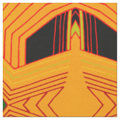 Art Deco Type Patroon Stof (Close Up)