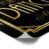 Art Deco U KUNT DANCE -Alcohol Sign Print (Hoek)