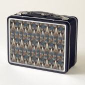Art Deco UFO Lunch Box (Achterkant)