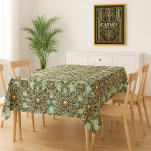 Art Deco uit de jaren 20 Weelderig Groen Goud 