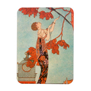 Art Deco uit het verleden, Wispelturige Vogel van  Magneet