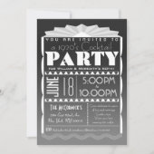 Art Deco Uitnodiging - Gatsby Style- Aangepaste te (Voorkant)