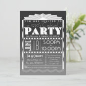 Art Deco Uitnodiging - Gatsby Style- Aangepaste te (Staand voorkant)