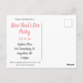  Art Deco - Uitnodiging voor nieuwe jaren (Achterkant)