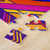 Art Deco Valentijn Heart Legpuzzel (Zijkant)