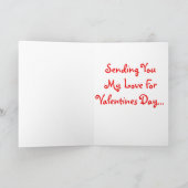 Art Deco Valentijnsdag Kaart (Binnen)