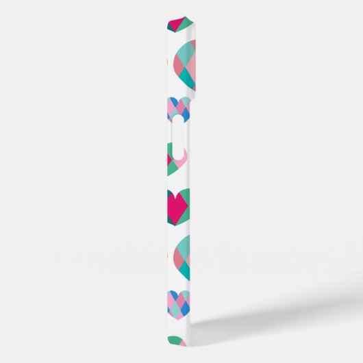 Art Deco Valentijnse Case-Mate iPhone Case (Achterkant / Rechts)