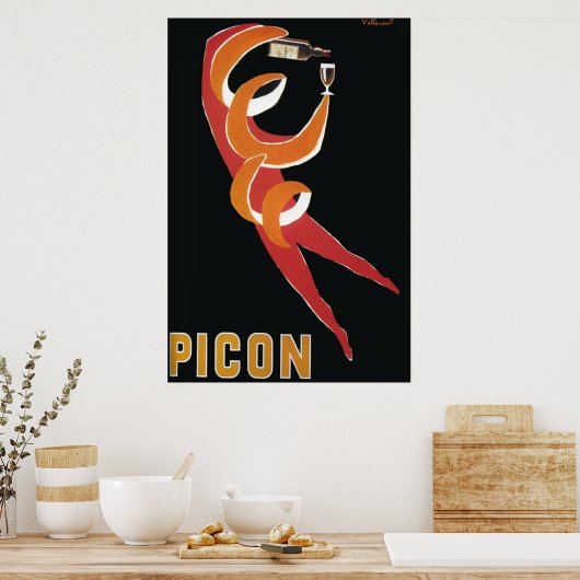 Art Deco van Bernard Villemot/Picon Poster (Keuken)