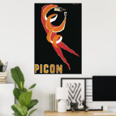  Art Deco van Bernard Villemot/Picon Poster (Thuiskantoor)