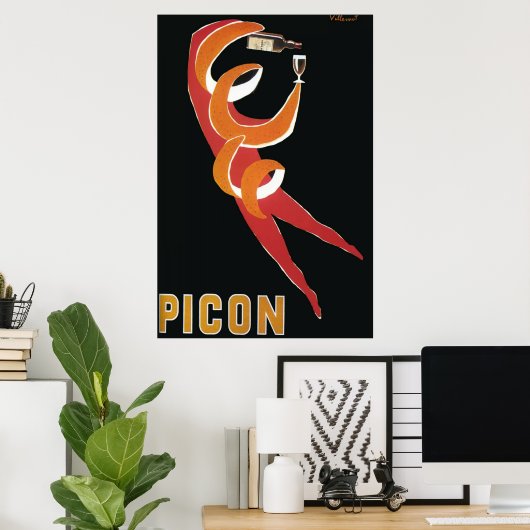  Art Deco van Bernard Villemot/Picon Poster (Thuiskantoor)