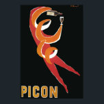 Art Deco van Bernard Villemot/Picon Poster<br><div class="desc">Een advertentie voor Picon door de Franse grafisch kunstenaar Bernard Villemot. Ideaal voor de kunstdecoliefhebber of de kunstcollector poster! Ongeveer 1952. Vette kleur, een briljant accent naar elk huis, elke kantoor, elke studiovezel! Bernard Villemot (1911-1989) was een Franse grafisch kunstenaar die in de eerste plaats bekend staat om zijn iconische...</div>